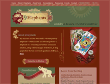 Tablet Screenshot of 9elephants.com